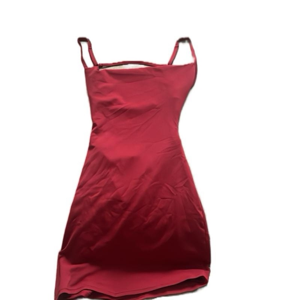 Garage Red Backless Dress